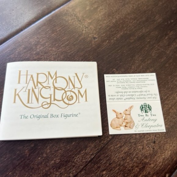 Antony and Cleopatra Harmony Kingdom two by two set with box - Picture 8 of 9